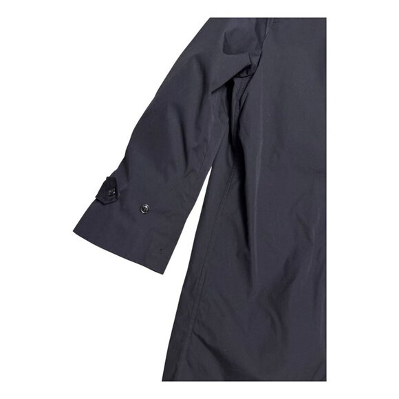 US NAVY DCSP Army Waterproof Business Casual Black Trench Jacket Coat Mens 40L - Picture 5 of 6
